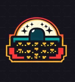 Retro Arcade Space Invaders